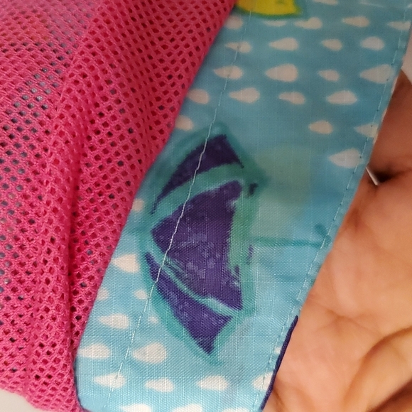 L.L Bean girls Rainjacket sz 10 - Picture 12 of 14